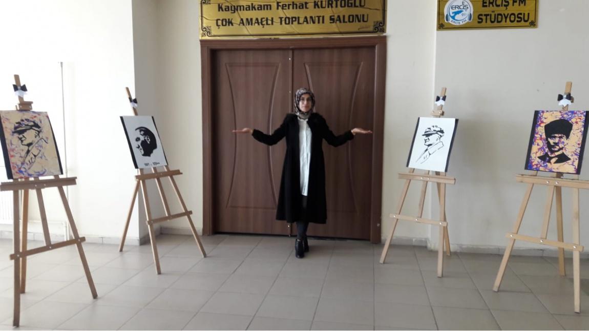''10 Kasım Atatürk'ü Anma'' Töreninde Sergilenecek Görsel Sanatlar Etkinliklerimiz