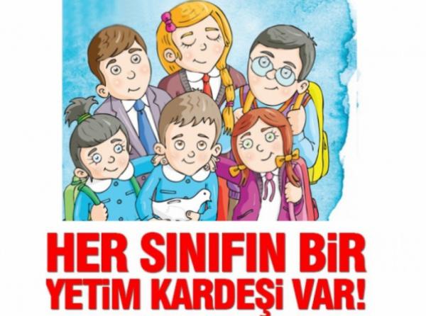 Her Sınıfın Bir Yetim Kardeşi Var Projesi